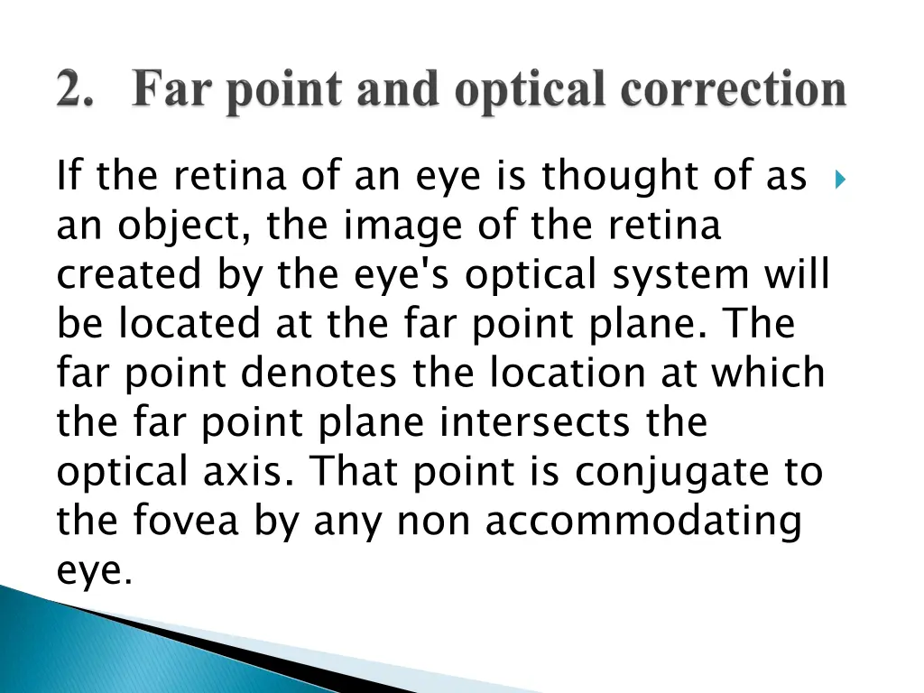 if the retina of an eye is thought