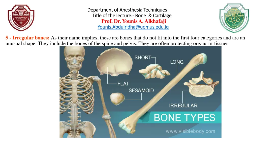 department of anesthesia techniques department 4