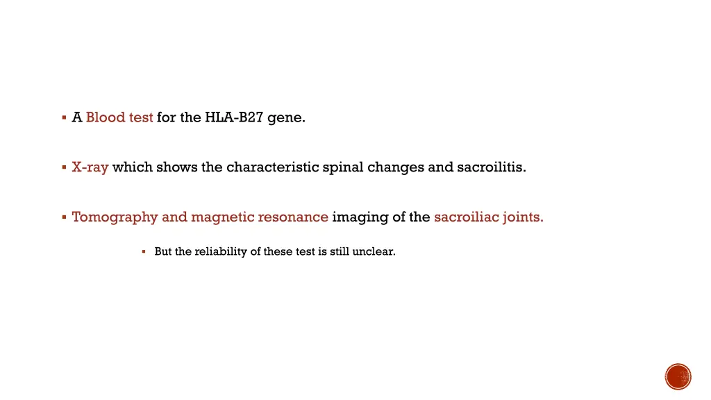 a blood test for the hla b27 gene