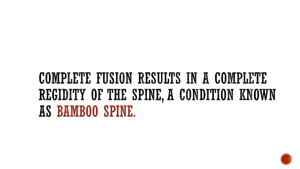 complete fusion results in a complete regidity