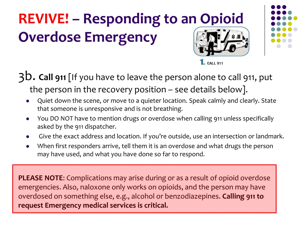 revive responding to an opioid overdose emergency 13