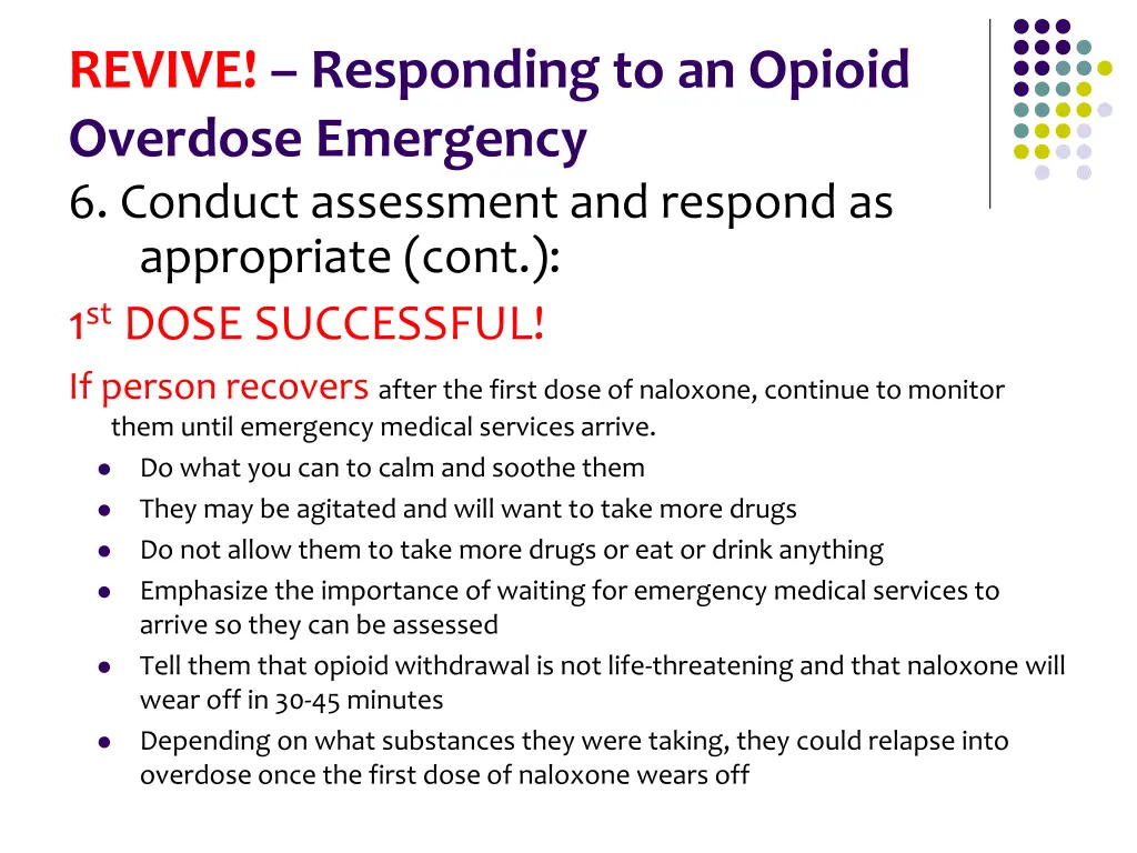 revive responding to an opioid overdose emergency 17