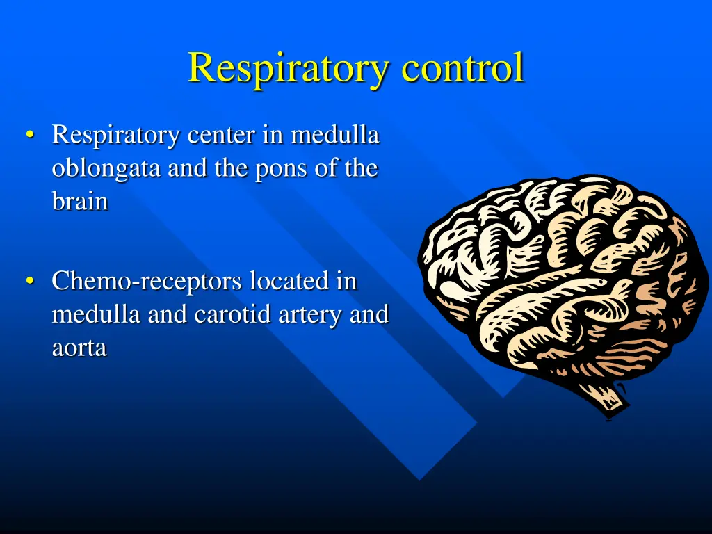 respiratory control