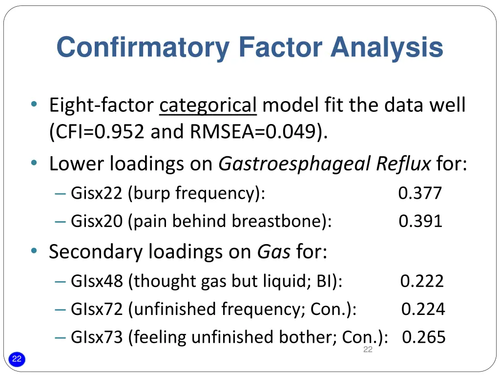 confirmatory factor analysis 1