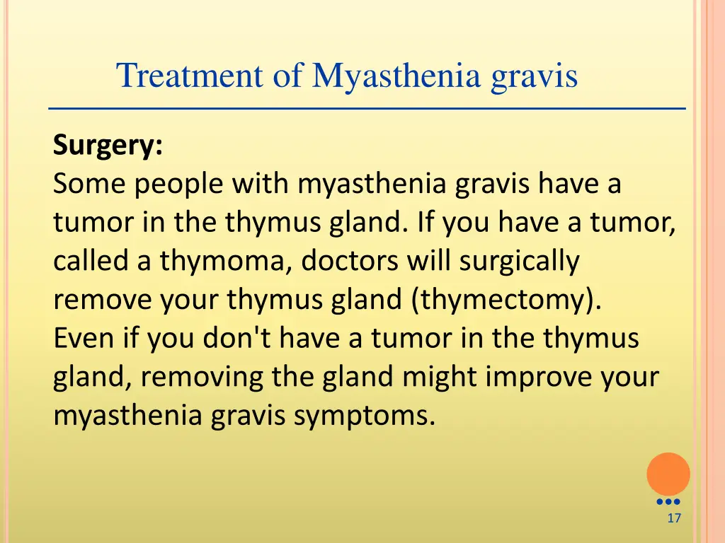 treatment of myasthenia gravis 2