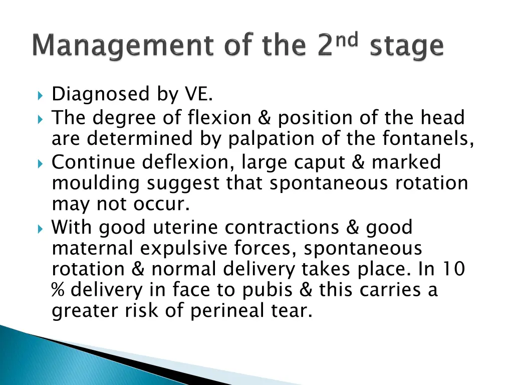 diagnosed by ve the degree of flexion position