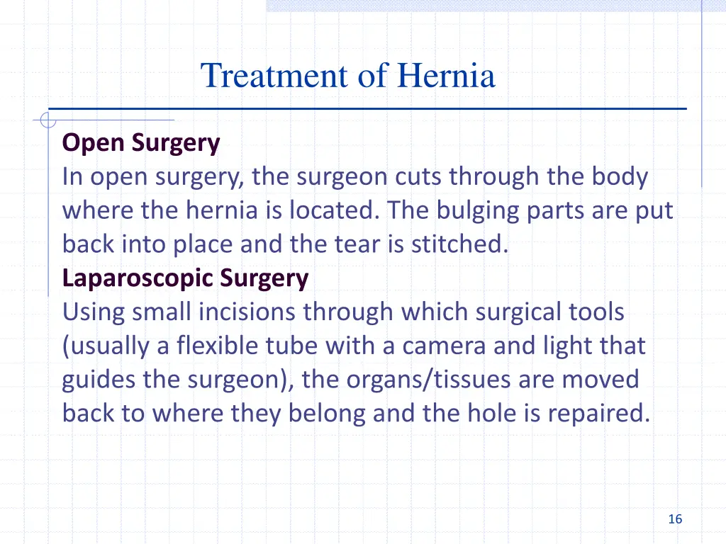 treatment of hernia 1