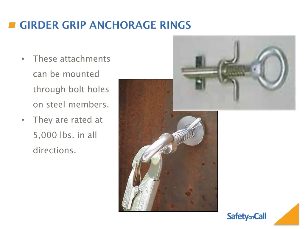 girder grip anchorage rings