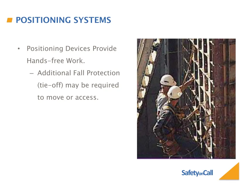 positioning systems