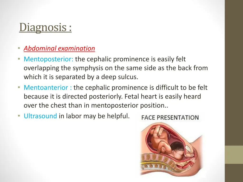 diagnosis