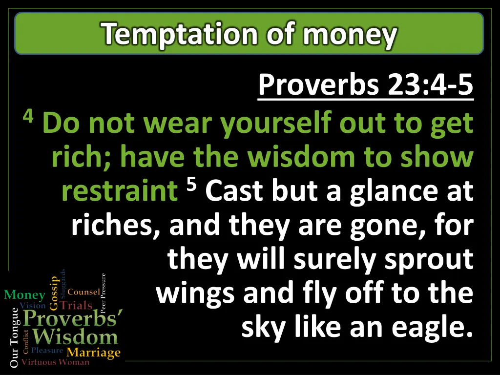 temptation of money 2