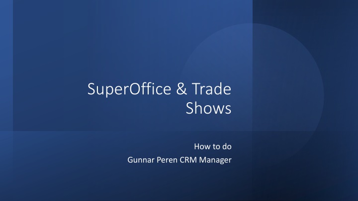 superoffice trade