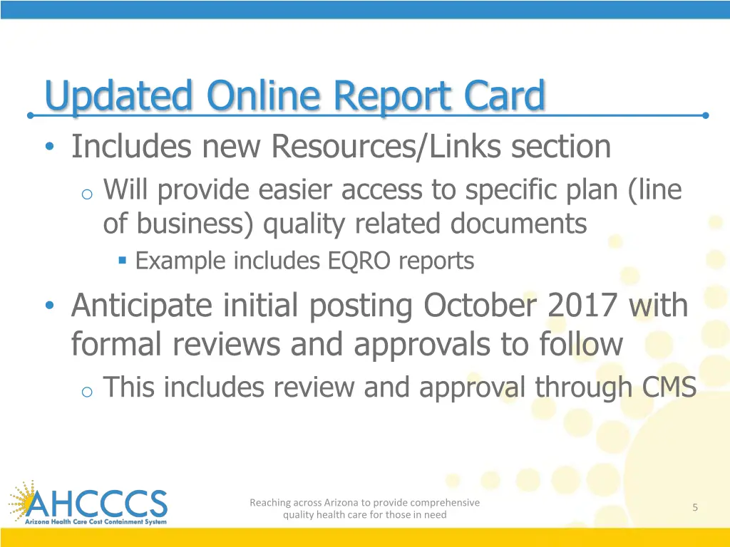 updated online report card includes new resources