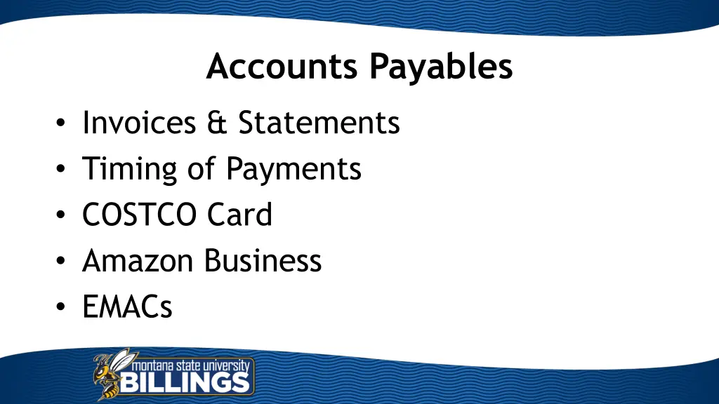 accounts payables