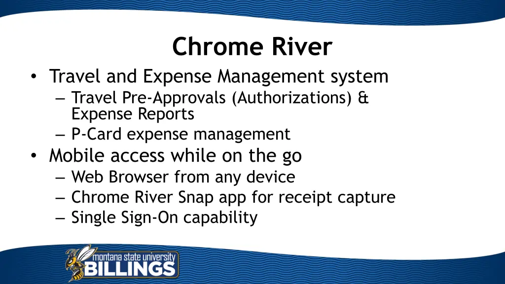 chrome river