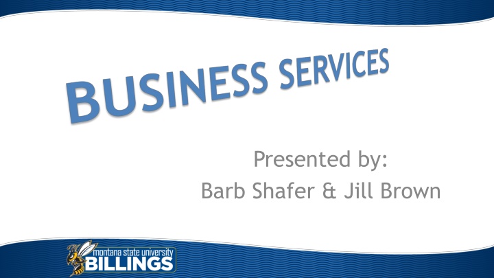 presented by barb shafer jill brown