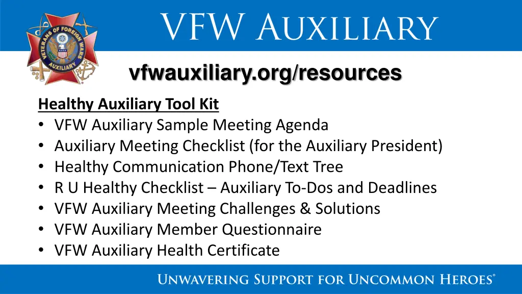 vfwauxiliary org resources 1