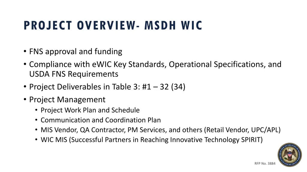 project overview msdh wic 1