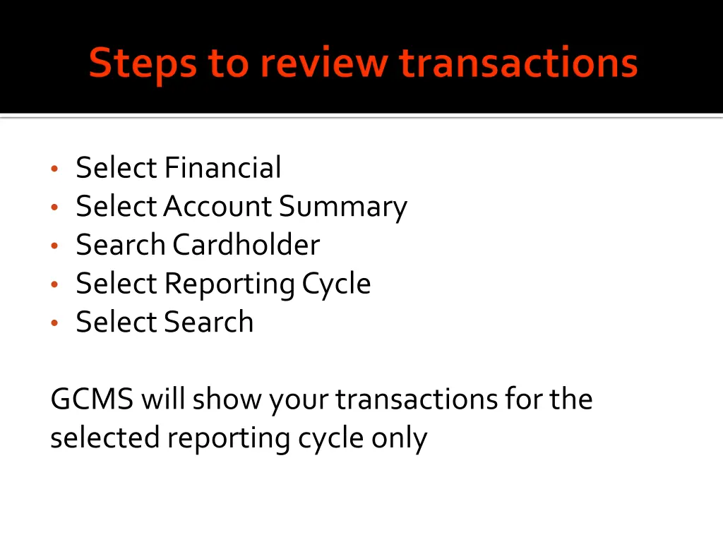 select financial select account summary search