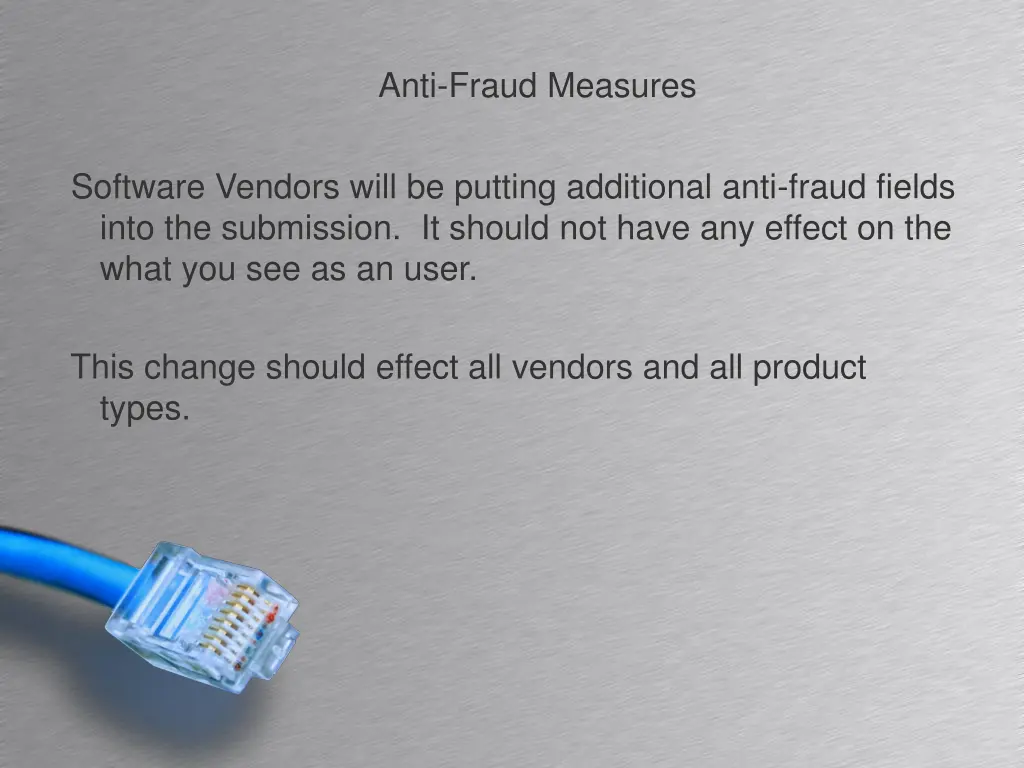 anti fraud measures