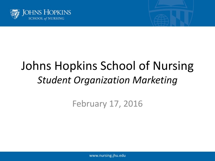 johns hopkins school of nursing student