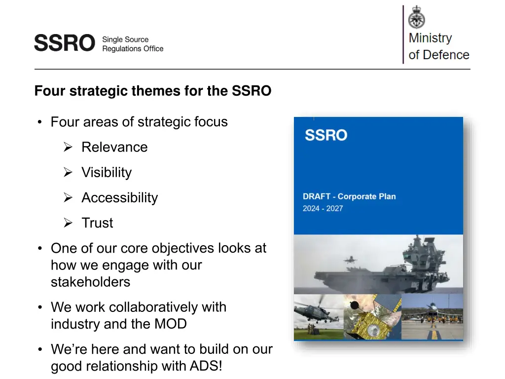 four strategic themes for the ssro