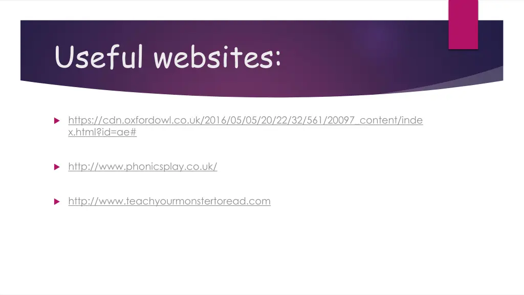 useful websites