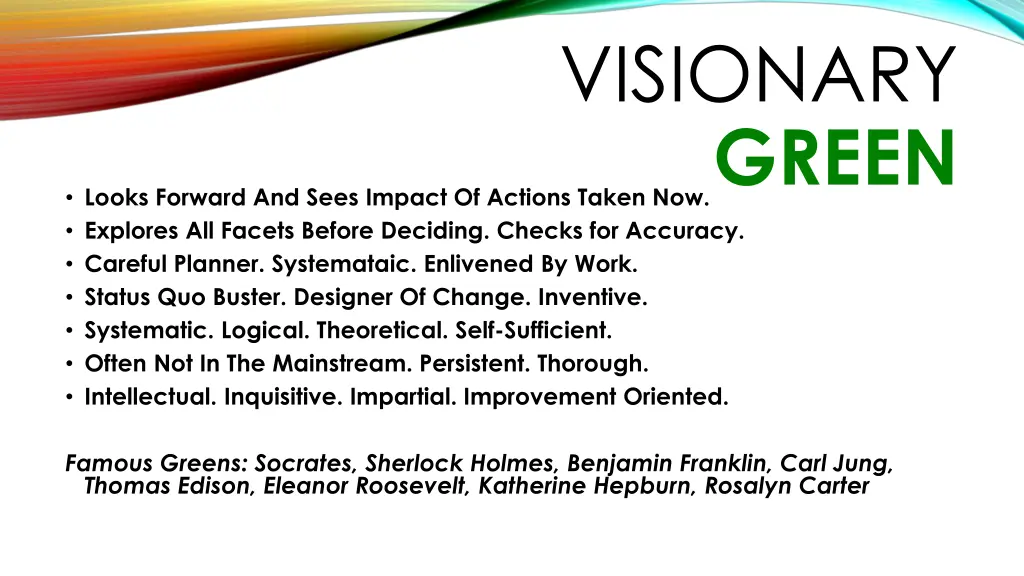 visionary green