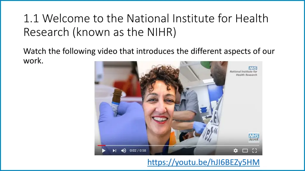 1 1 welcome to the national institute for health