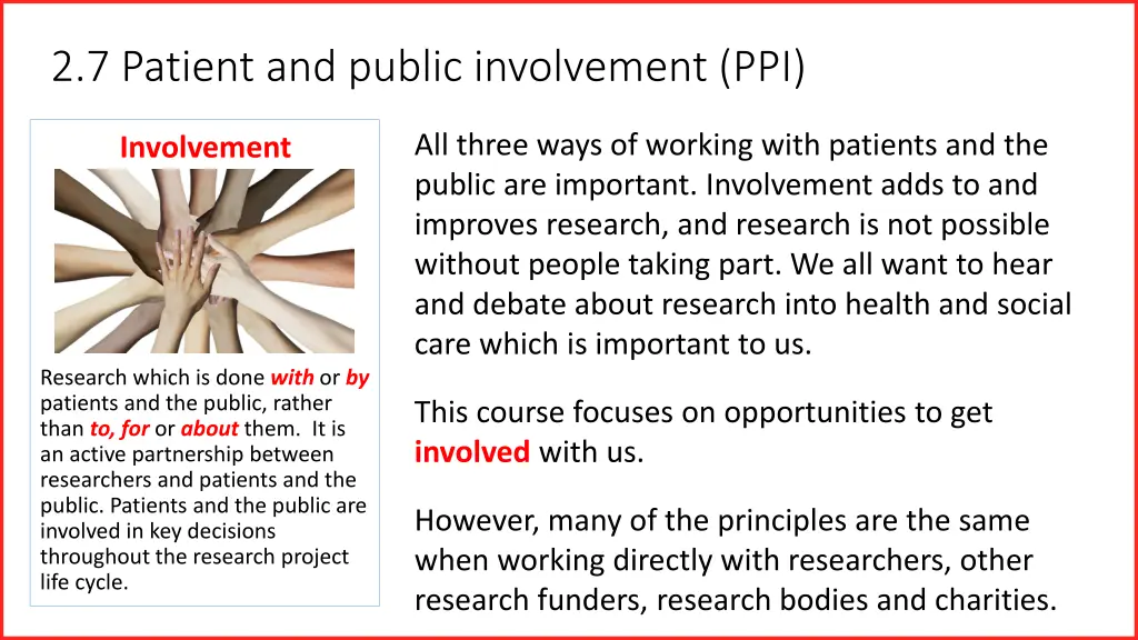 2 7 patient and public involvement ppi 1