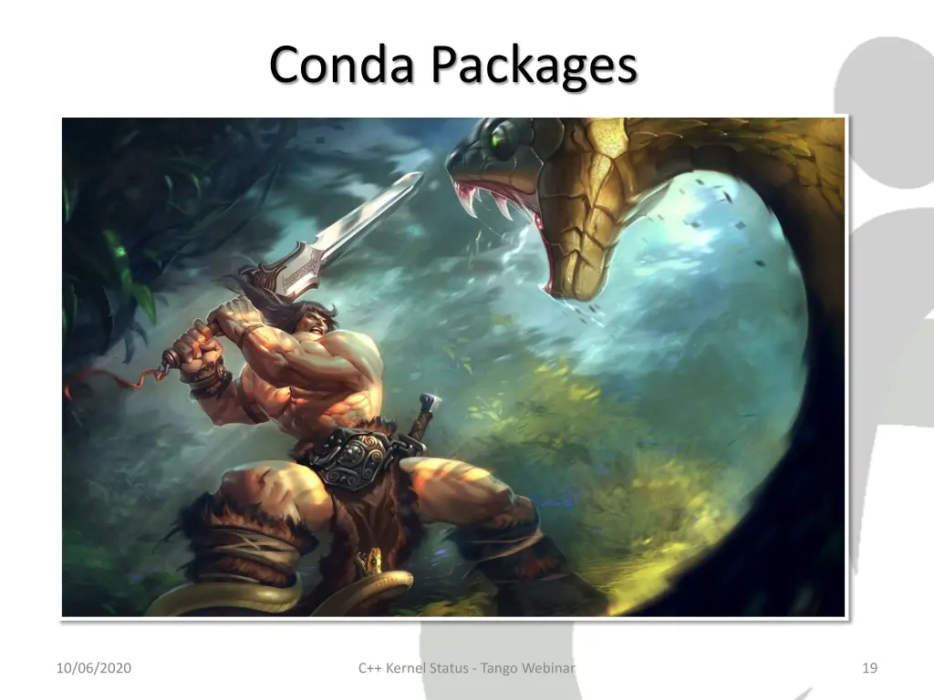 conda packages