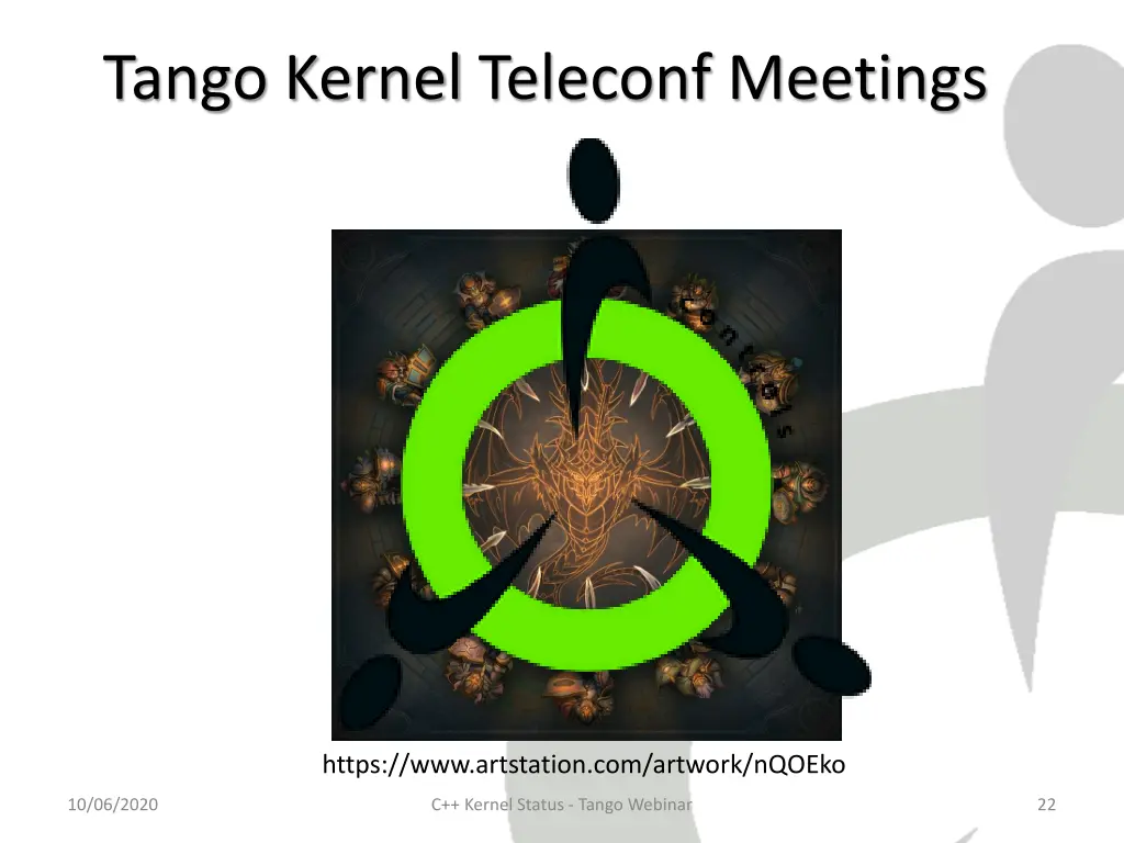 tango kernel teleconf meetings