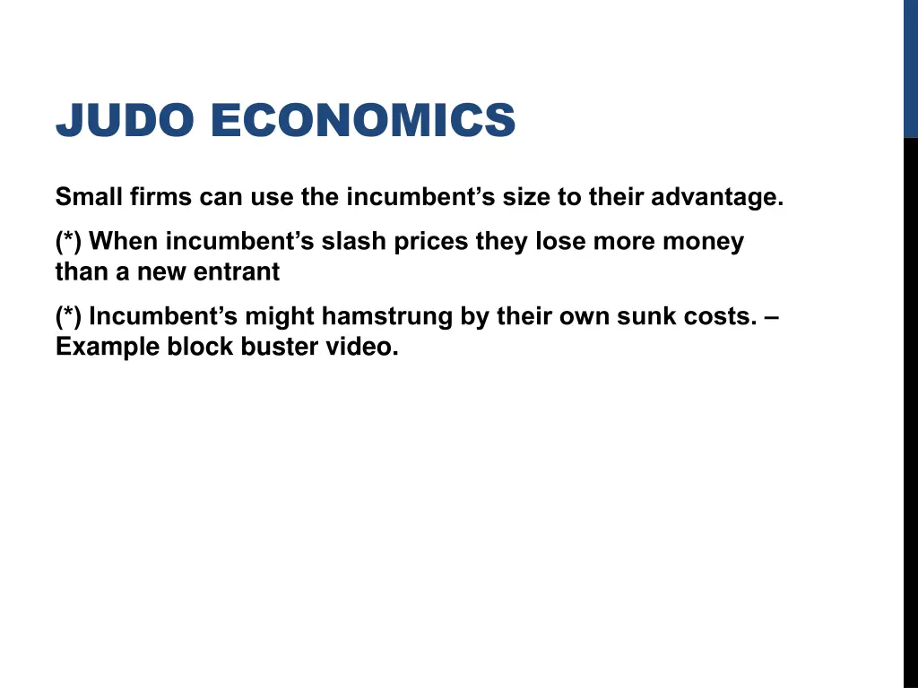 judo economics