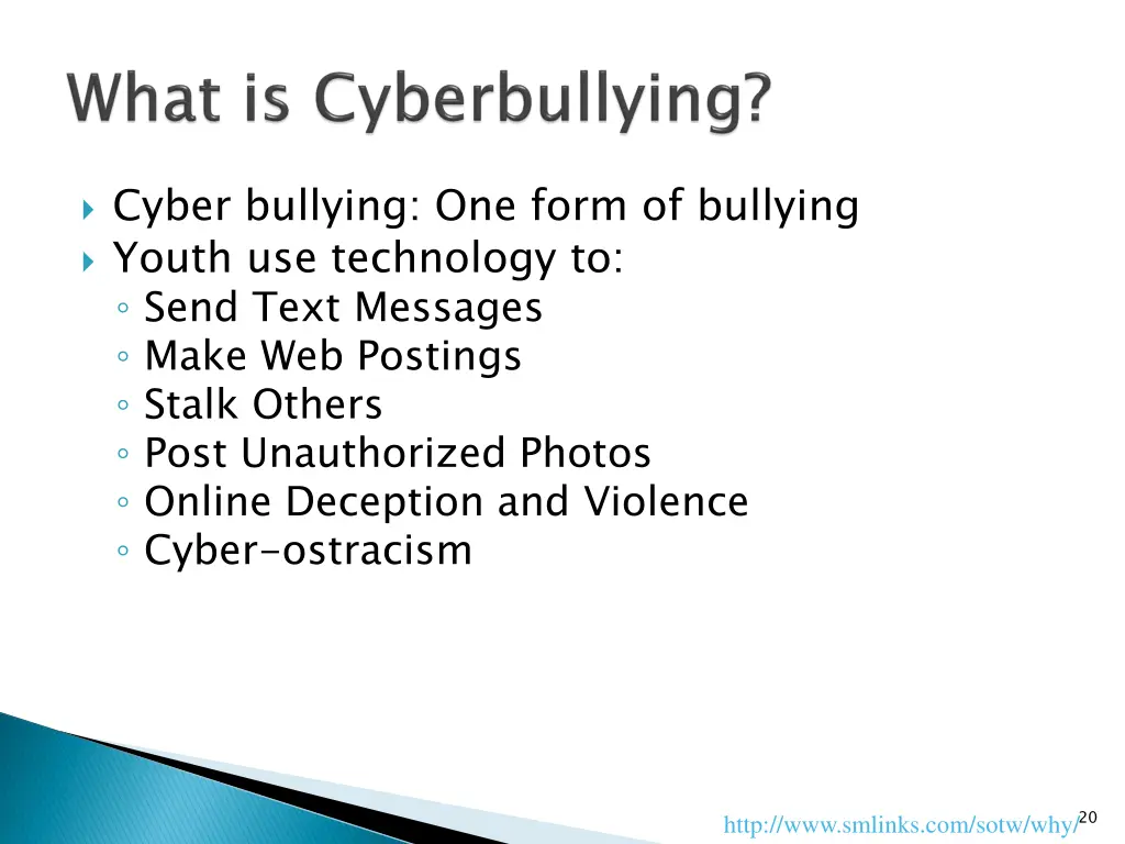 cyber bullying one form of bullying youth