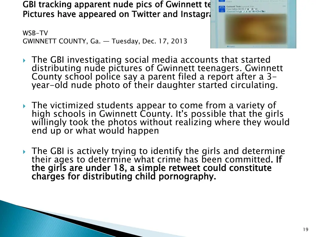 gbi tracking apparent nude pictures have appeared