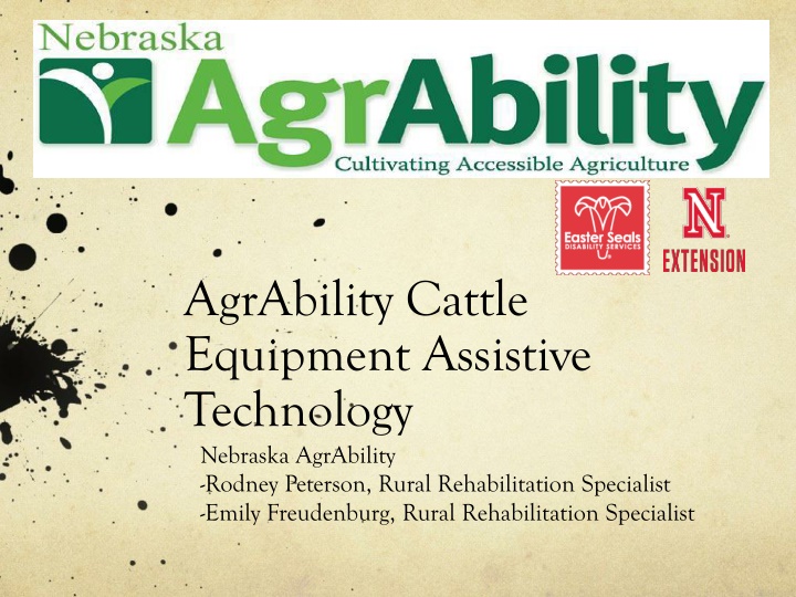 agrability cattle equipment assistive technology