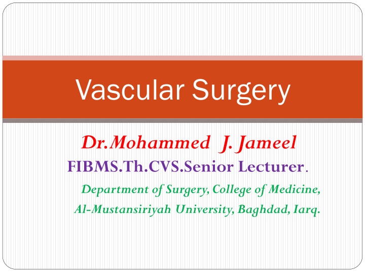 vascular surgery