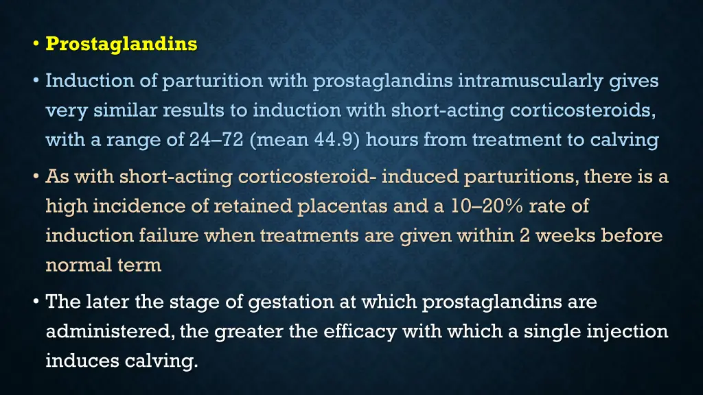 prostaglandins