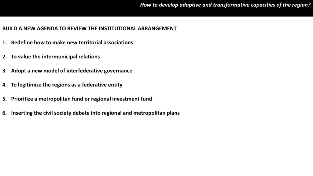 how to develop adaptive and transformative