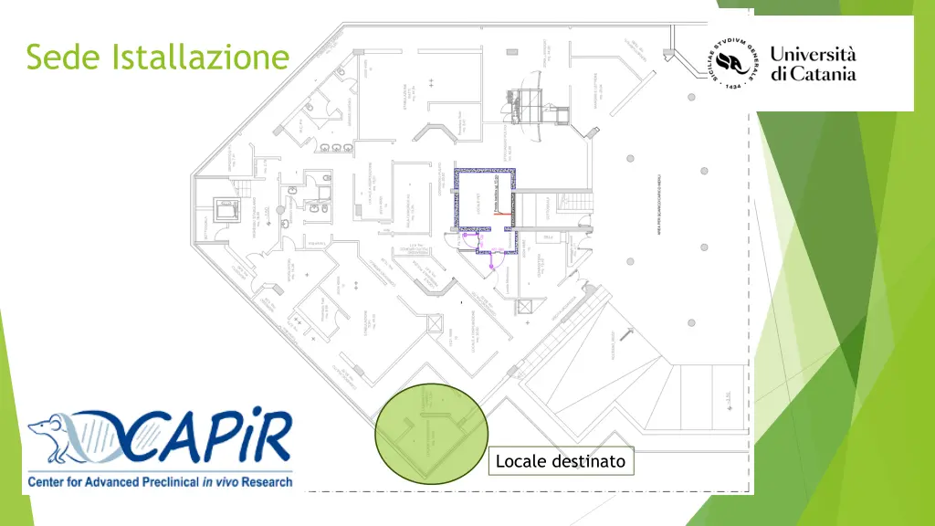 sede istallazione