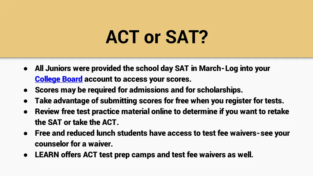 act or sat