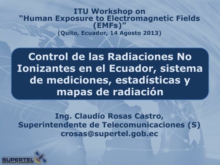 itu workshop on