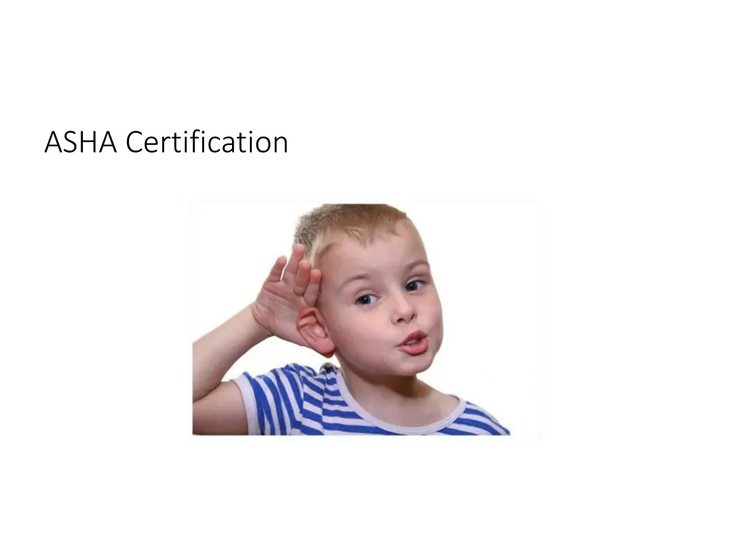 asha certification