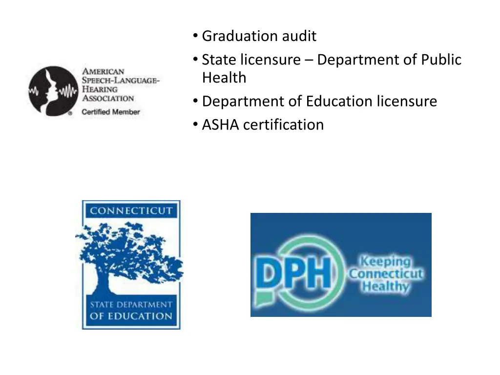 graduation audit state licensure department