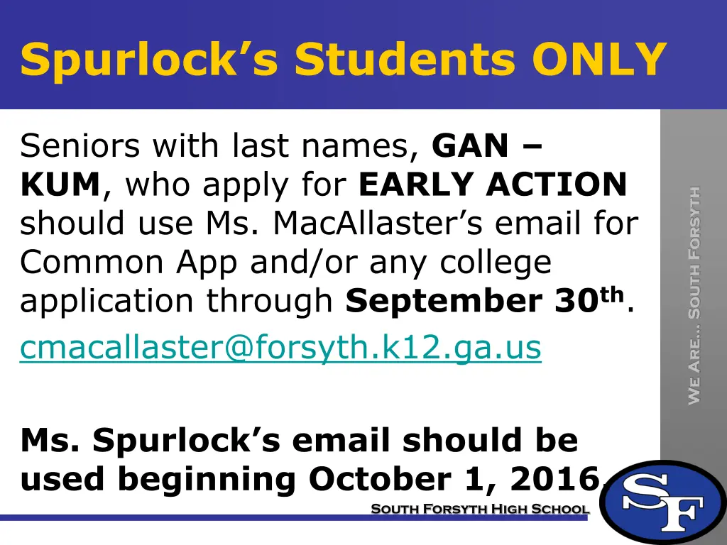 spurlock s students only 1