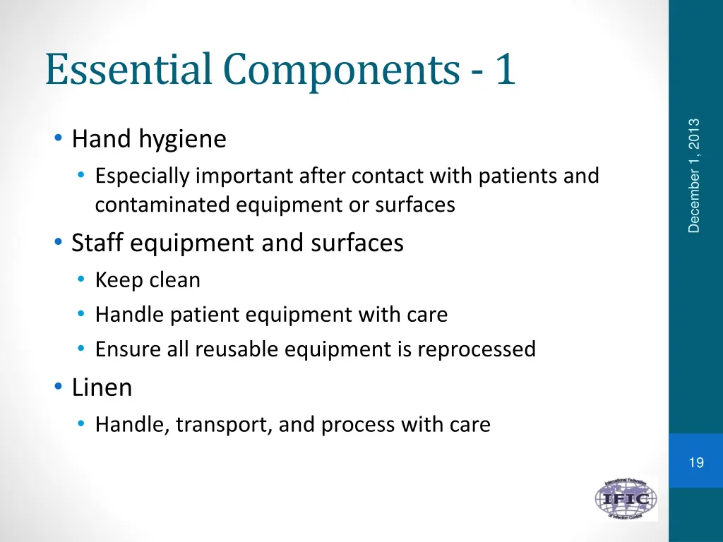 essential components 1