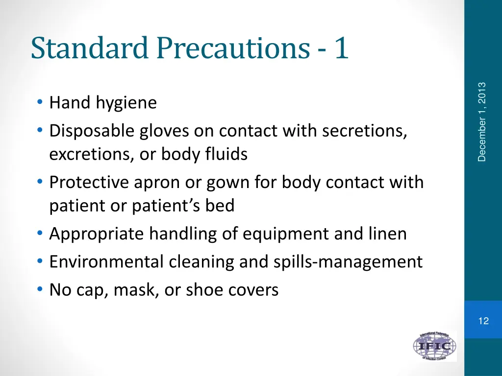 standard precautions 1 1