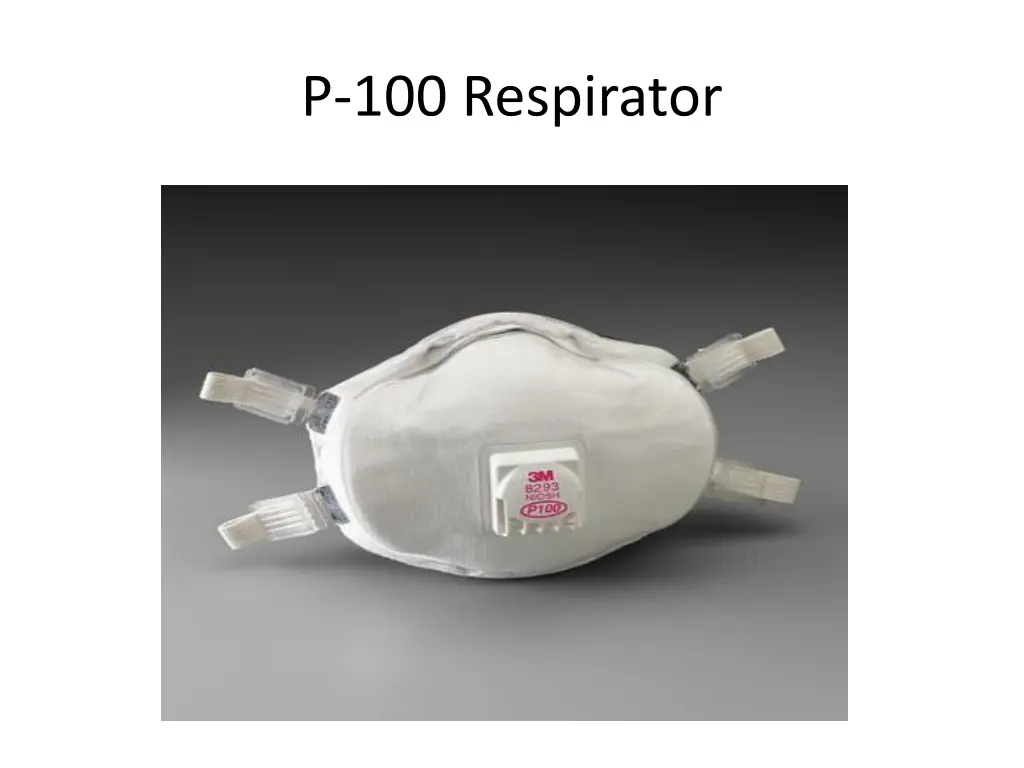 p 100 respirator