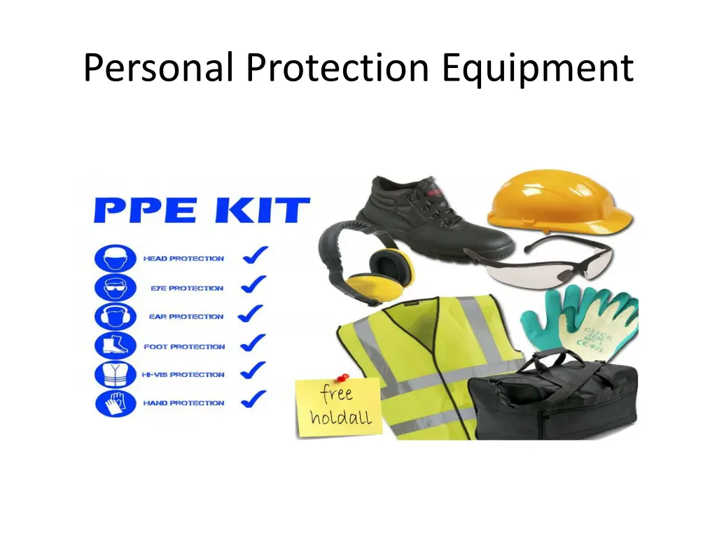 personal protection equipment