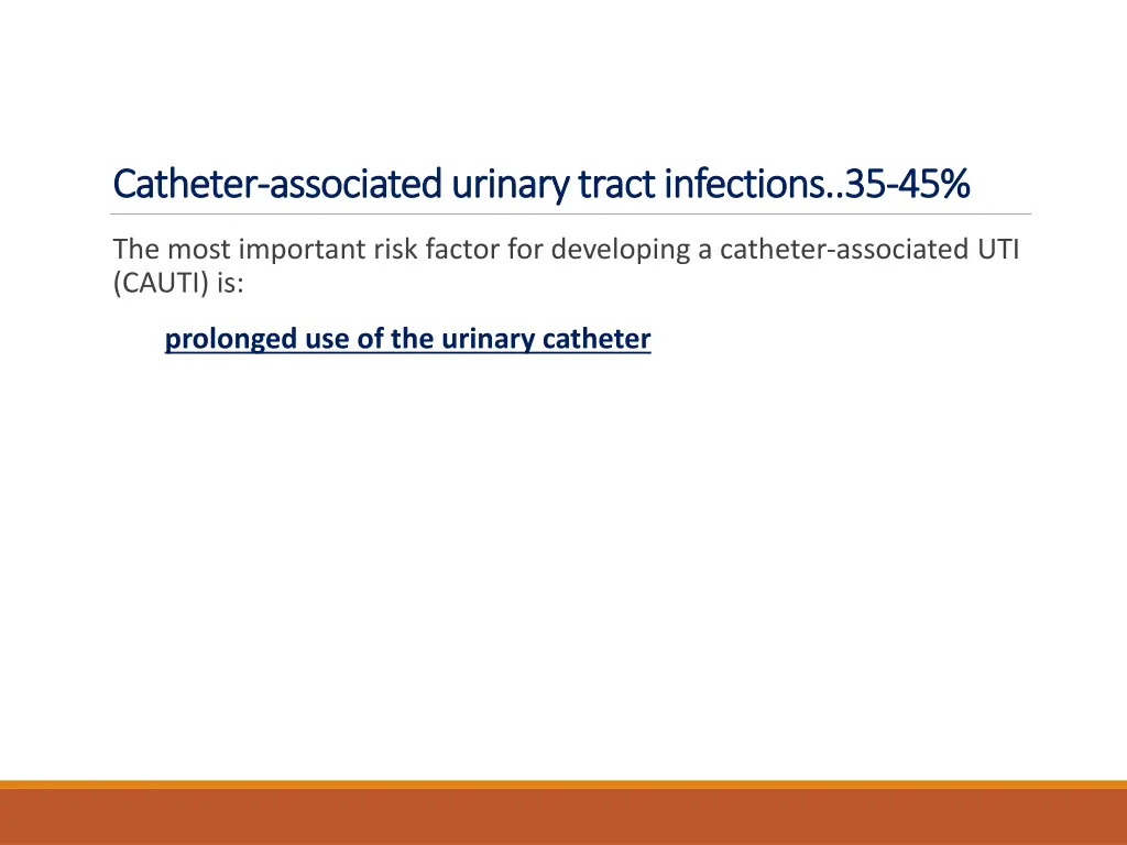 catheter catheter associated urinary tract 4